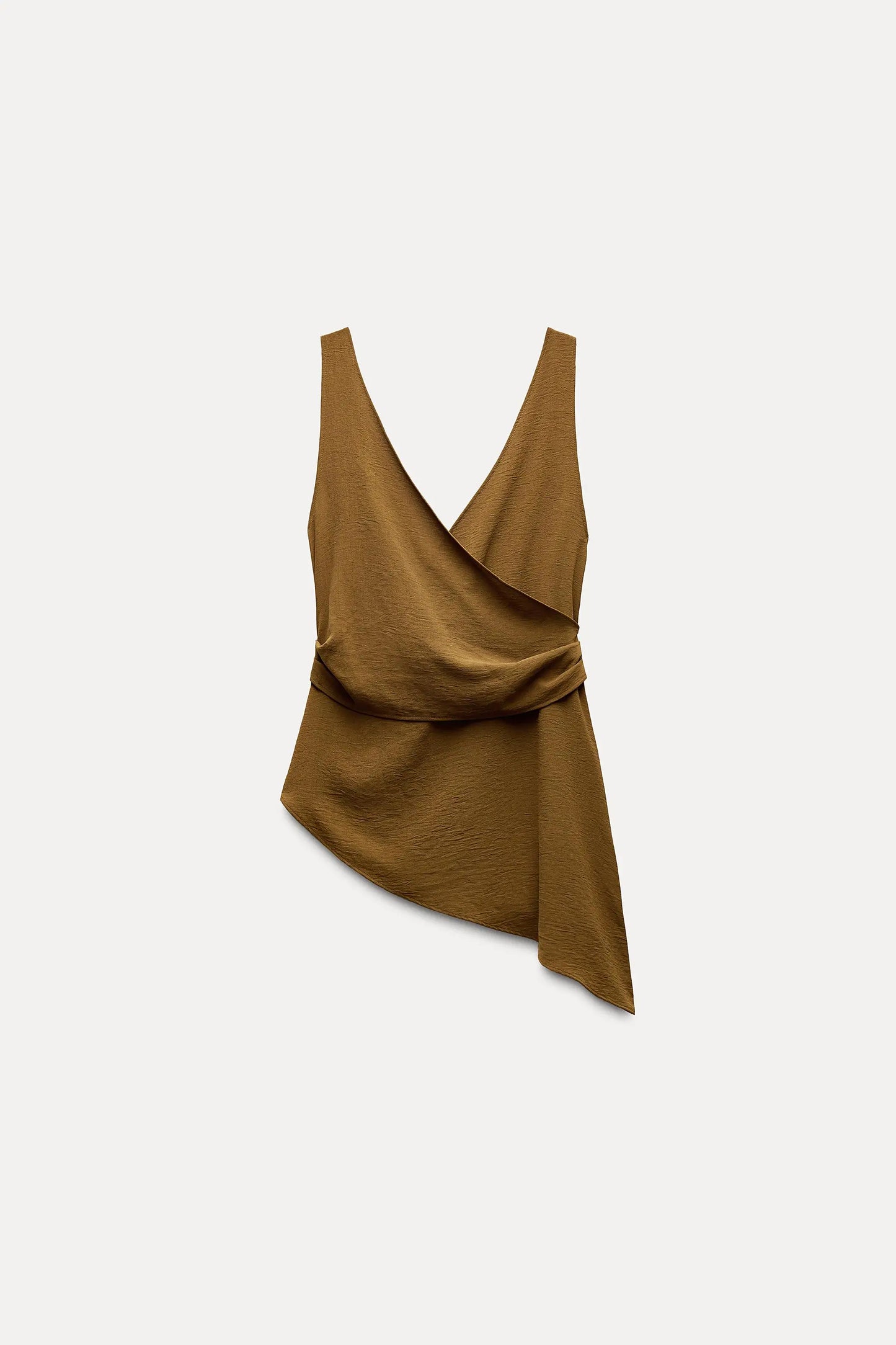 Asymmetric Top With Tie Detail