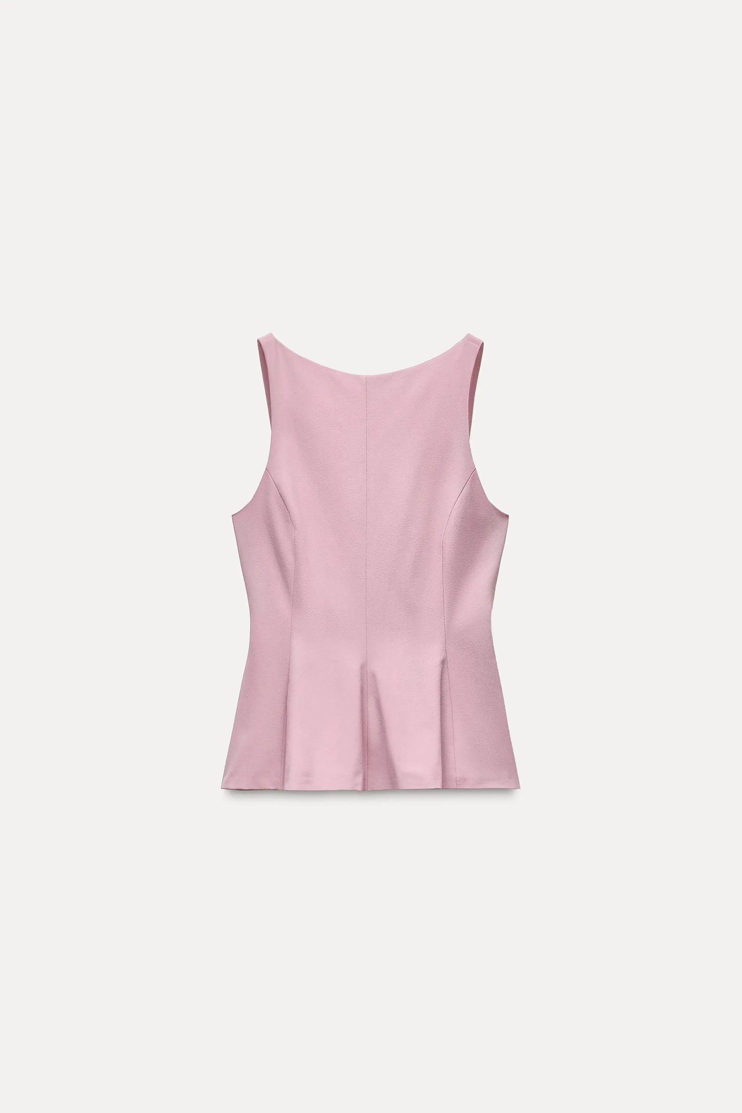Peplum Tie Top