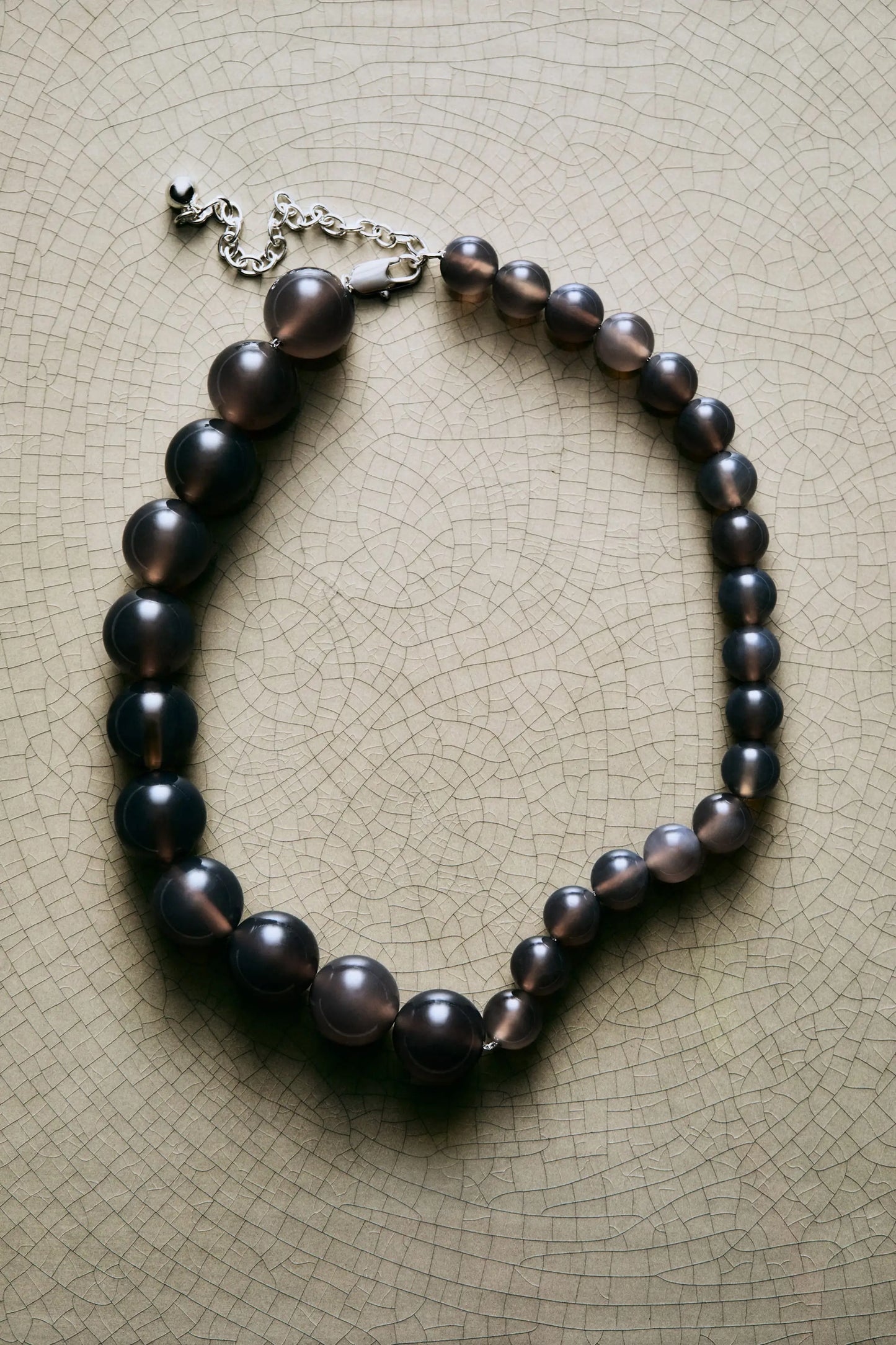 Irregular agate necklace