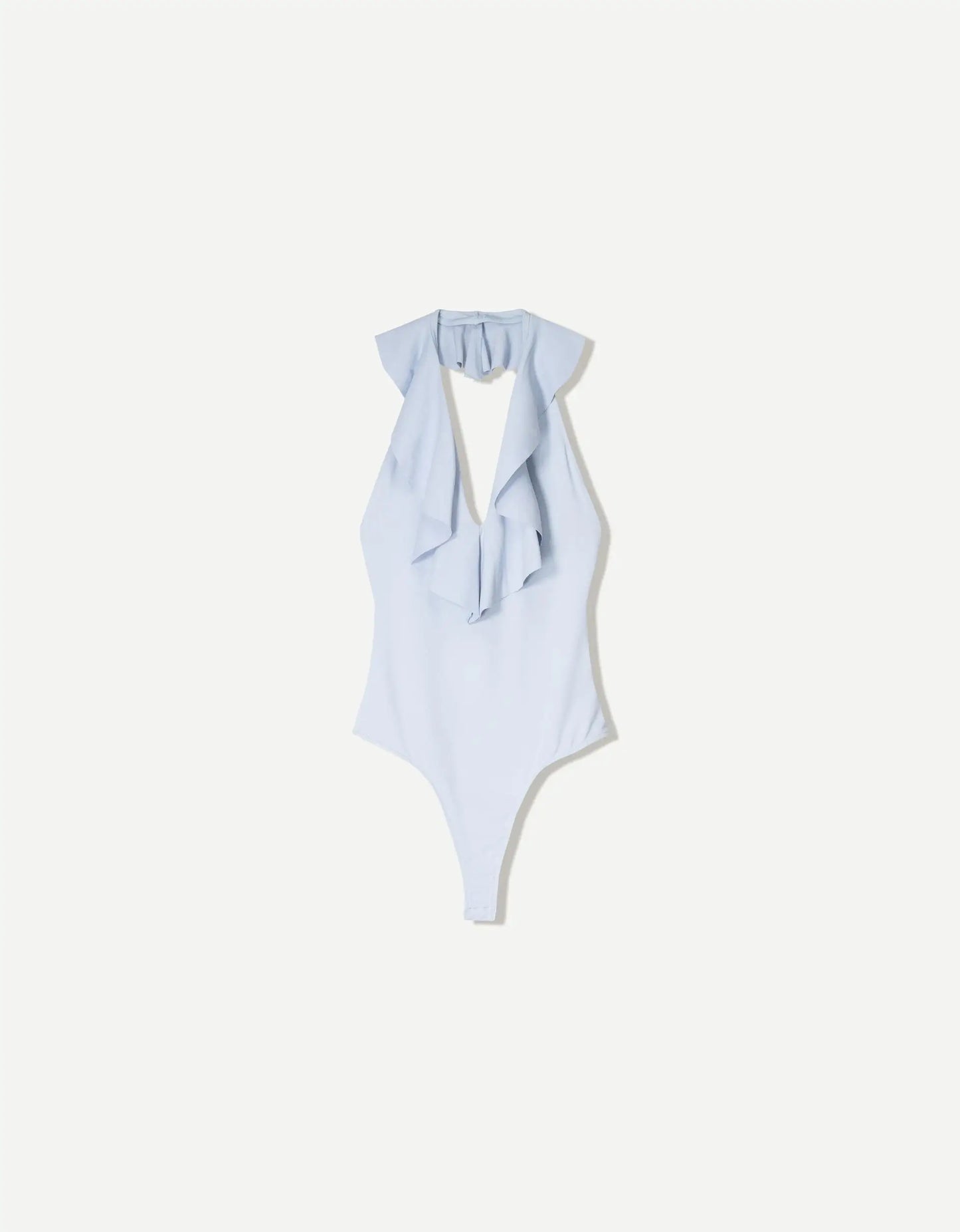 Strappy draped bodysuit