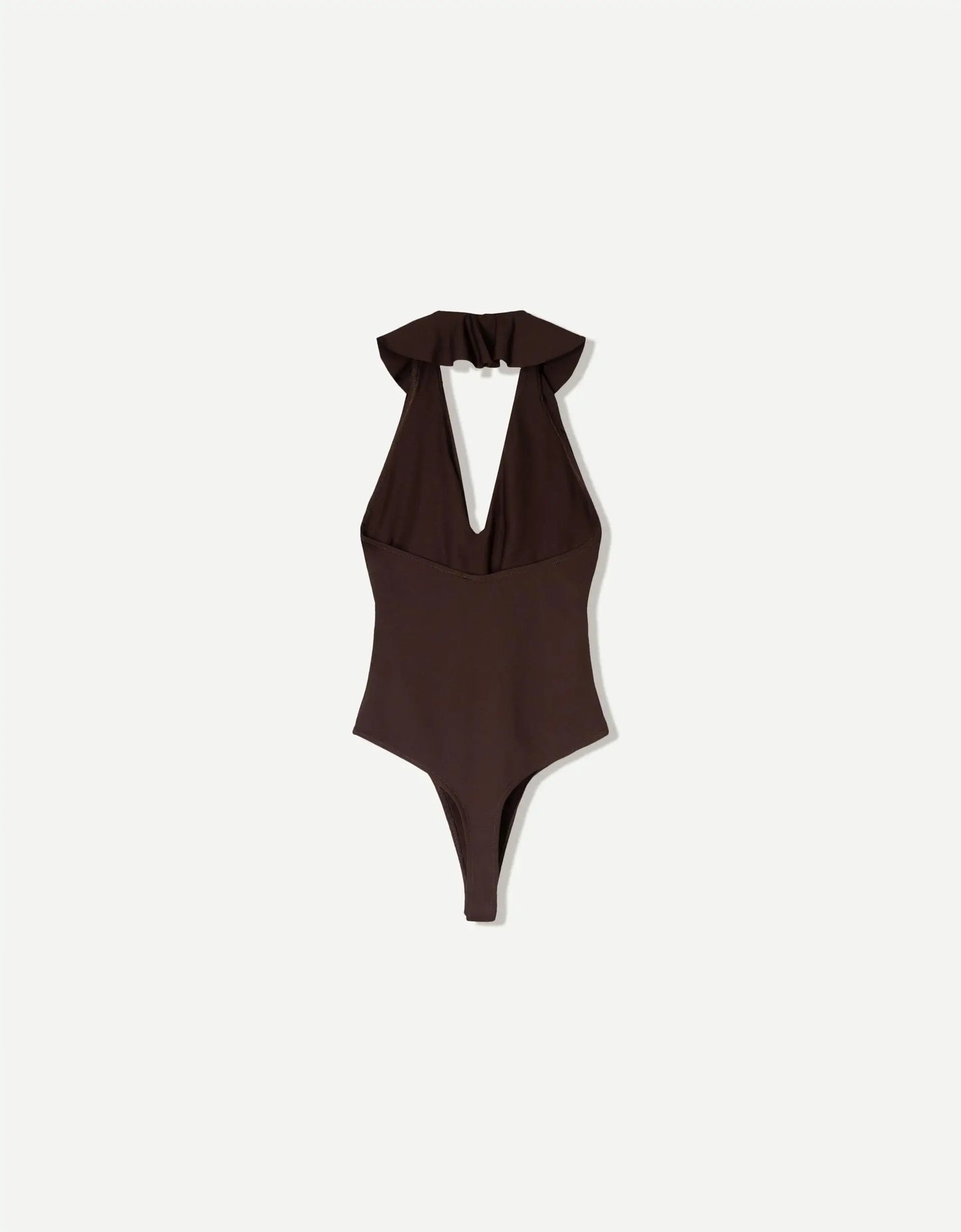 Strappy draped bodysuit