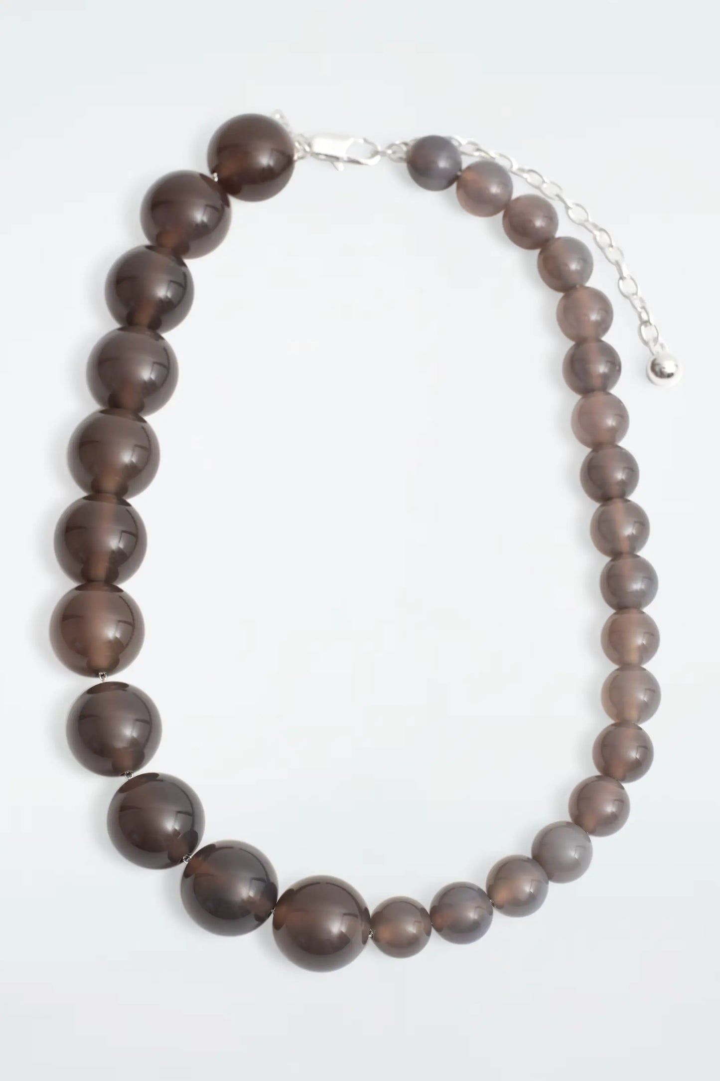 Irregular agate necklace