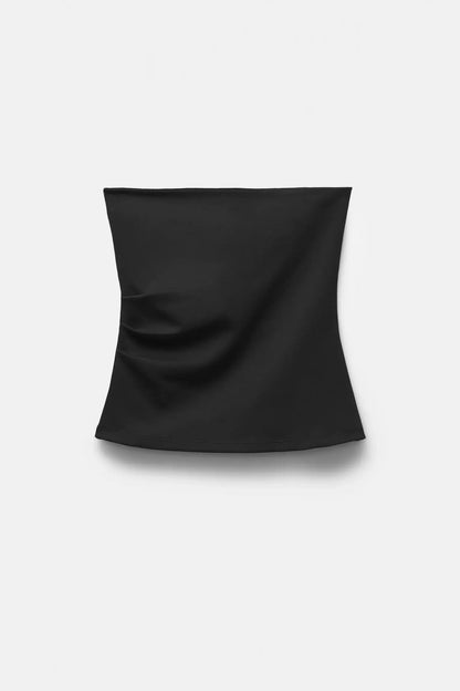 Strapless top