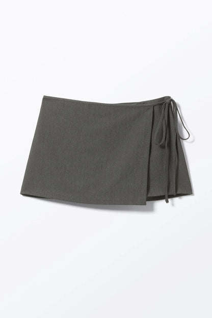 Mini wrap skort