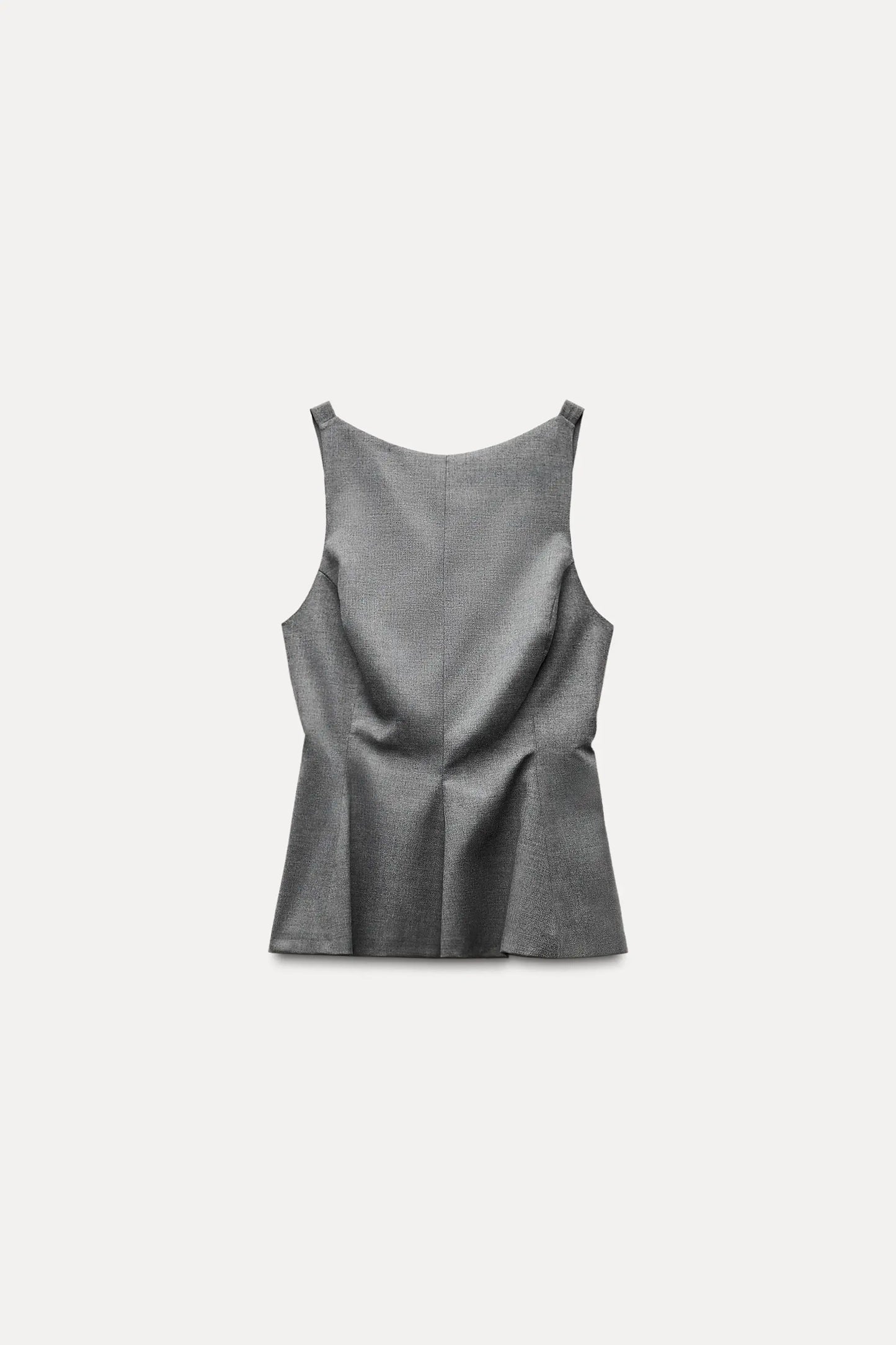 Peplum Tie Top