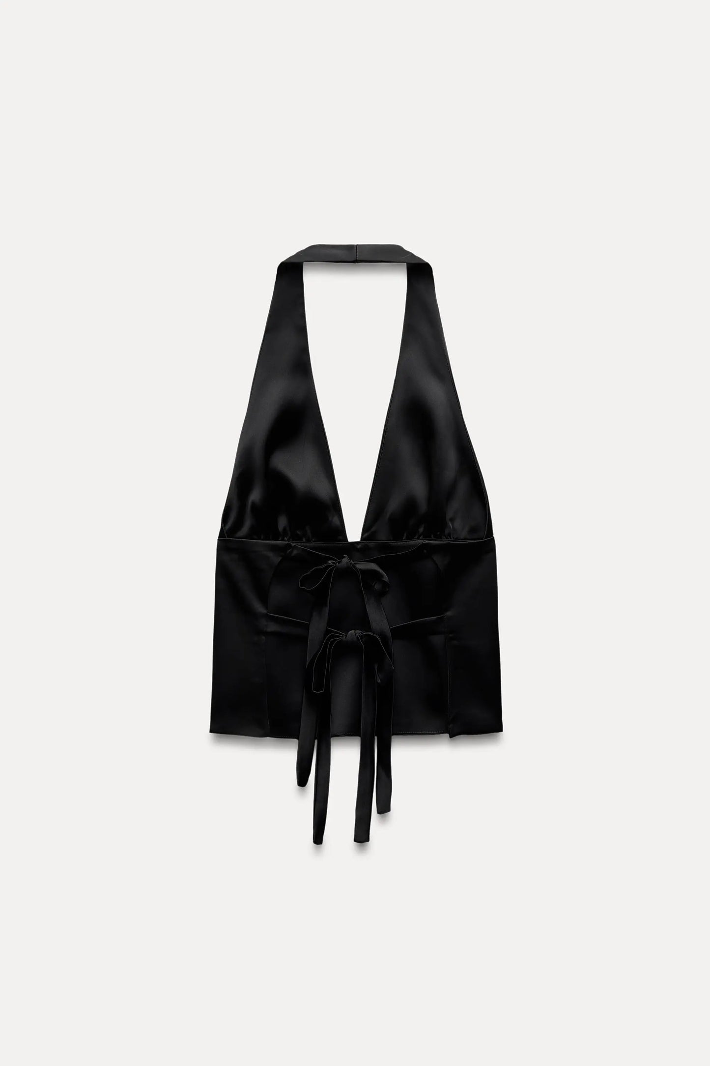 Satin Halter Top
