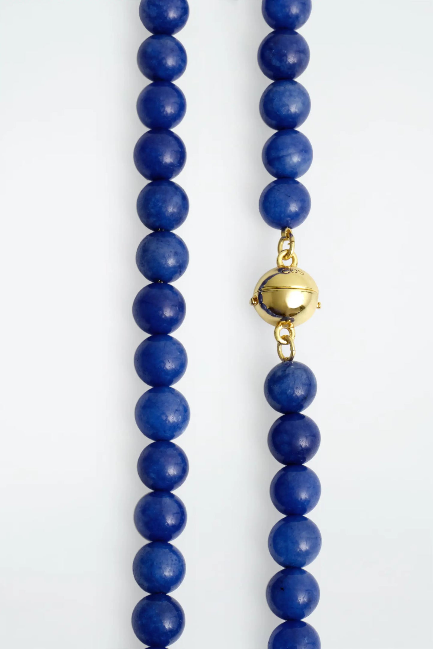 Beaded stone necklace
