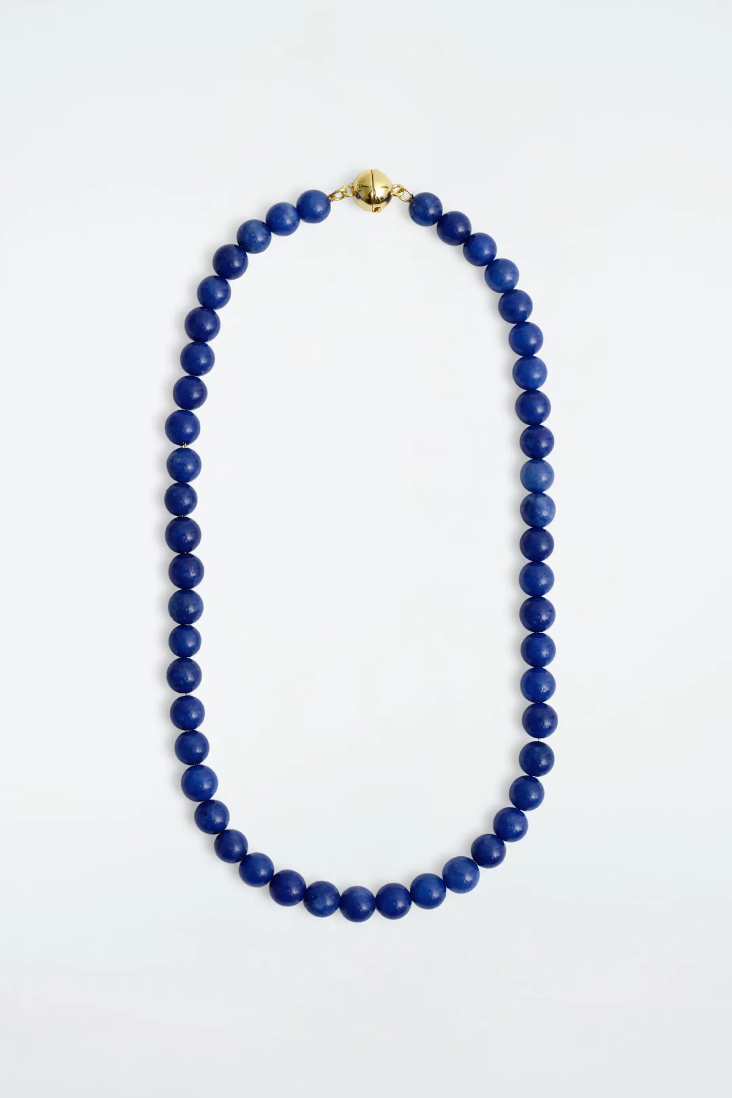 Beaded stone necklace